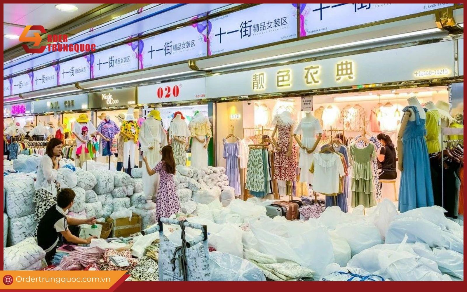 Cách lấy nguồn hàng quần áo Quảng Châu tại Trung Quốc