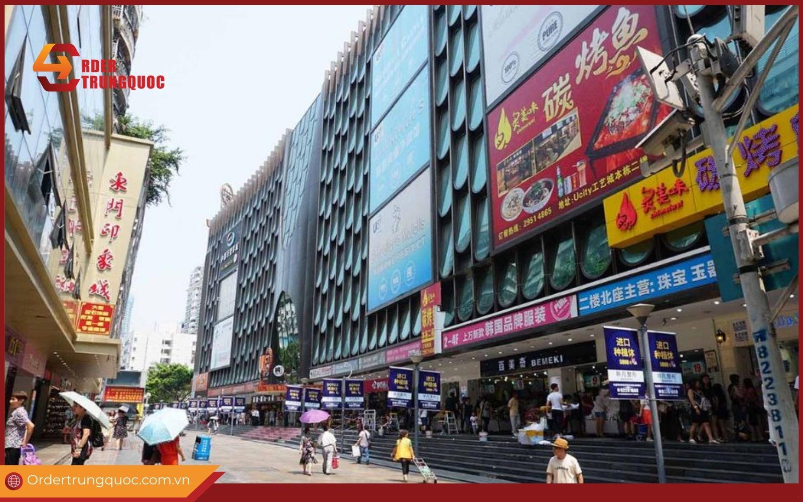 Nhập hàng điện thoại Trung Quốc tại chợ Quảng Châu