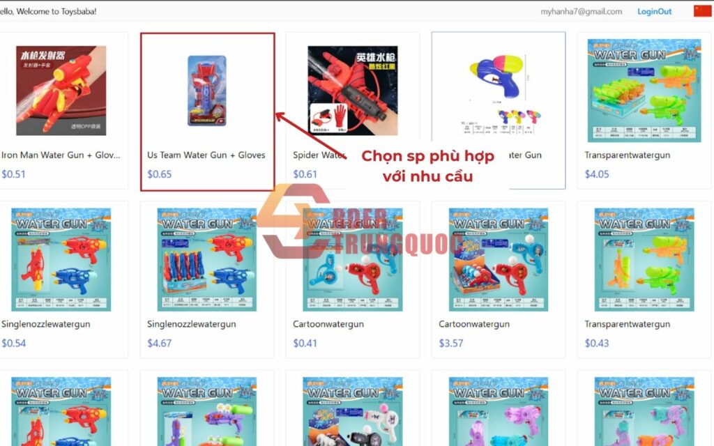 Cách nhập hàng toybaba, mua sỉ đồ chơi về kinh doanh