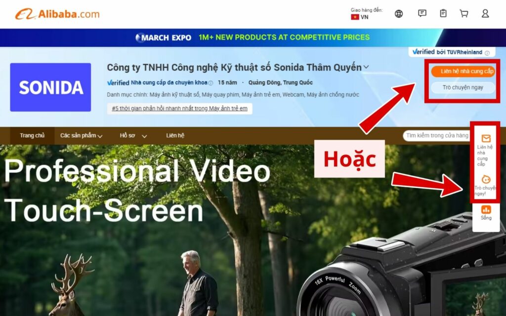 Nên thương lượng giá với nhà cung cấp trước khi mua hàng trên Alibaba Hướng dẫn tìm mục liên hệ nhà cung cấp khi order hàng hóa Alibaba