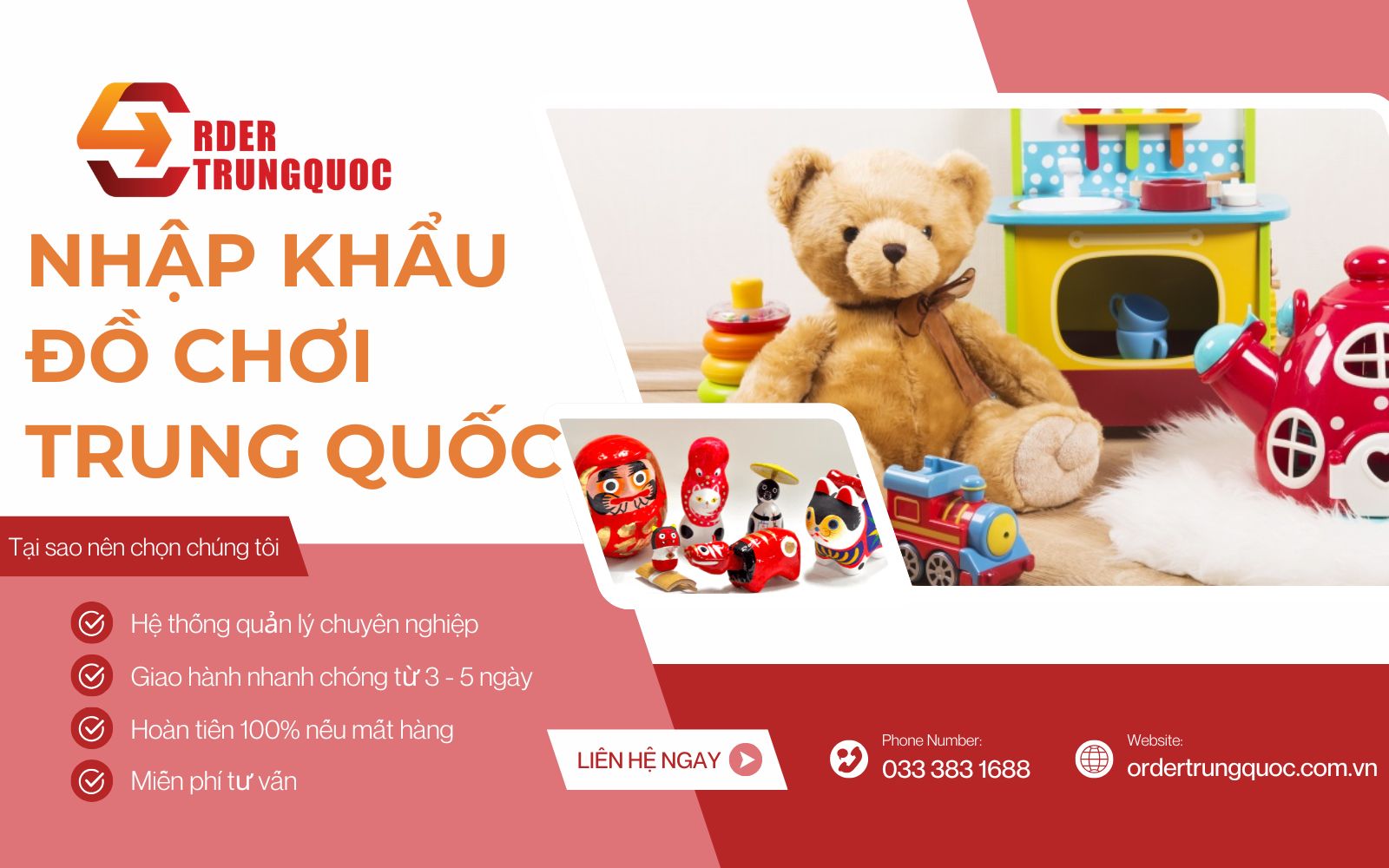 bán buôn đồ chơi trung quốc với giá tốt cùng Order Trung Quốc