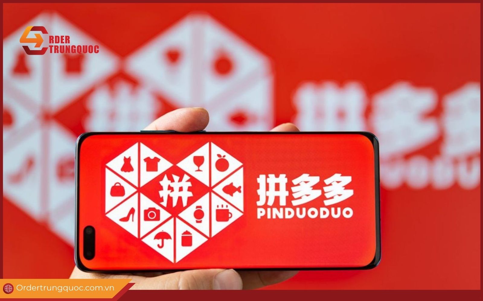 Pinduoduo là trang đặt hàng online china mua hàng theo nhóm